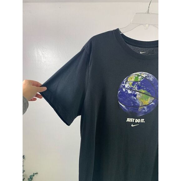 Nike The Tee Black Just Do It T Shirt Size XL - Picture 4 of 7